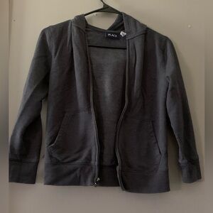 The children’s place Boys gray size 7/8 hoodie